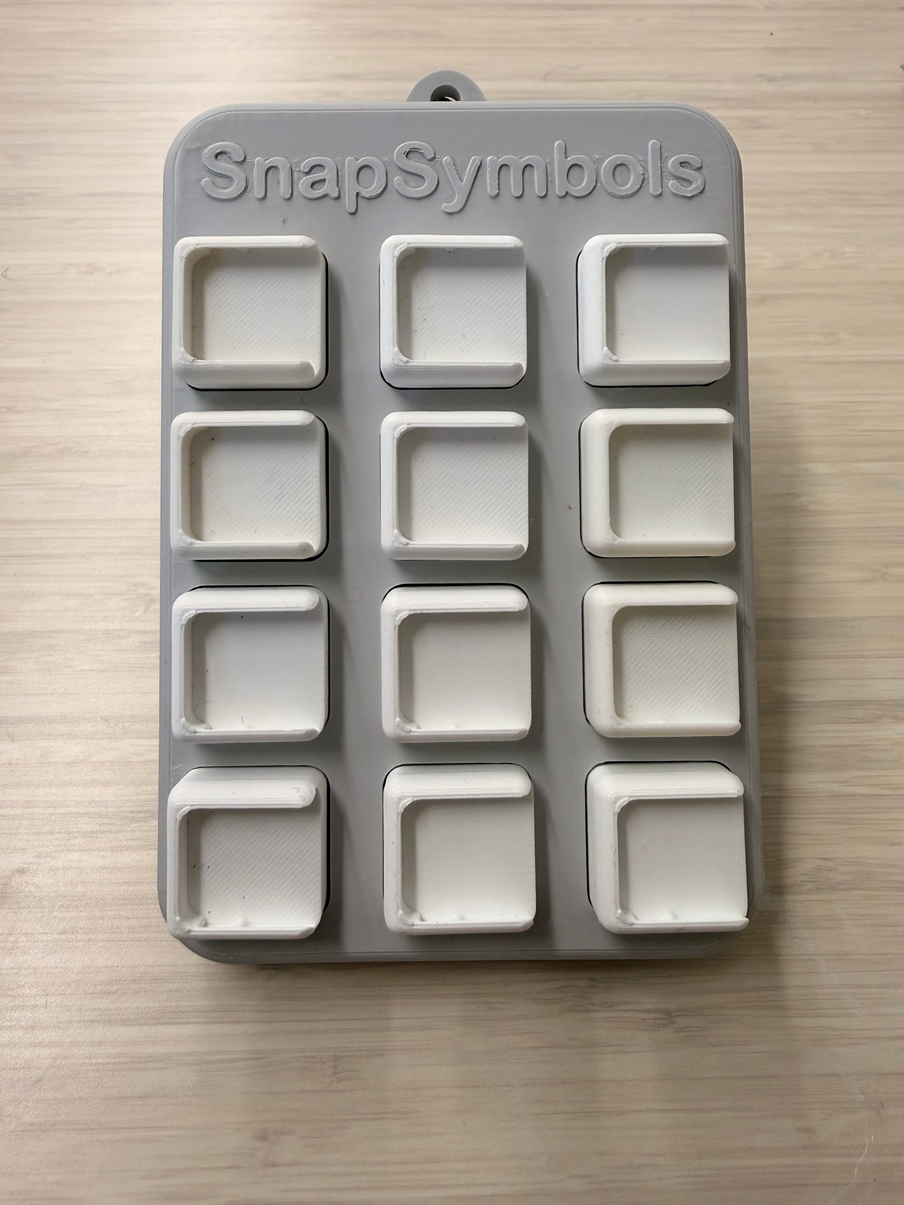 SnapSymbols Connect - 12 buttons- Clicker Only, No Tiles