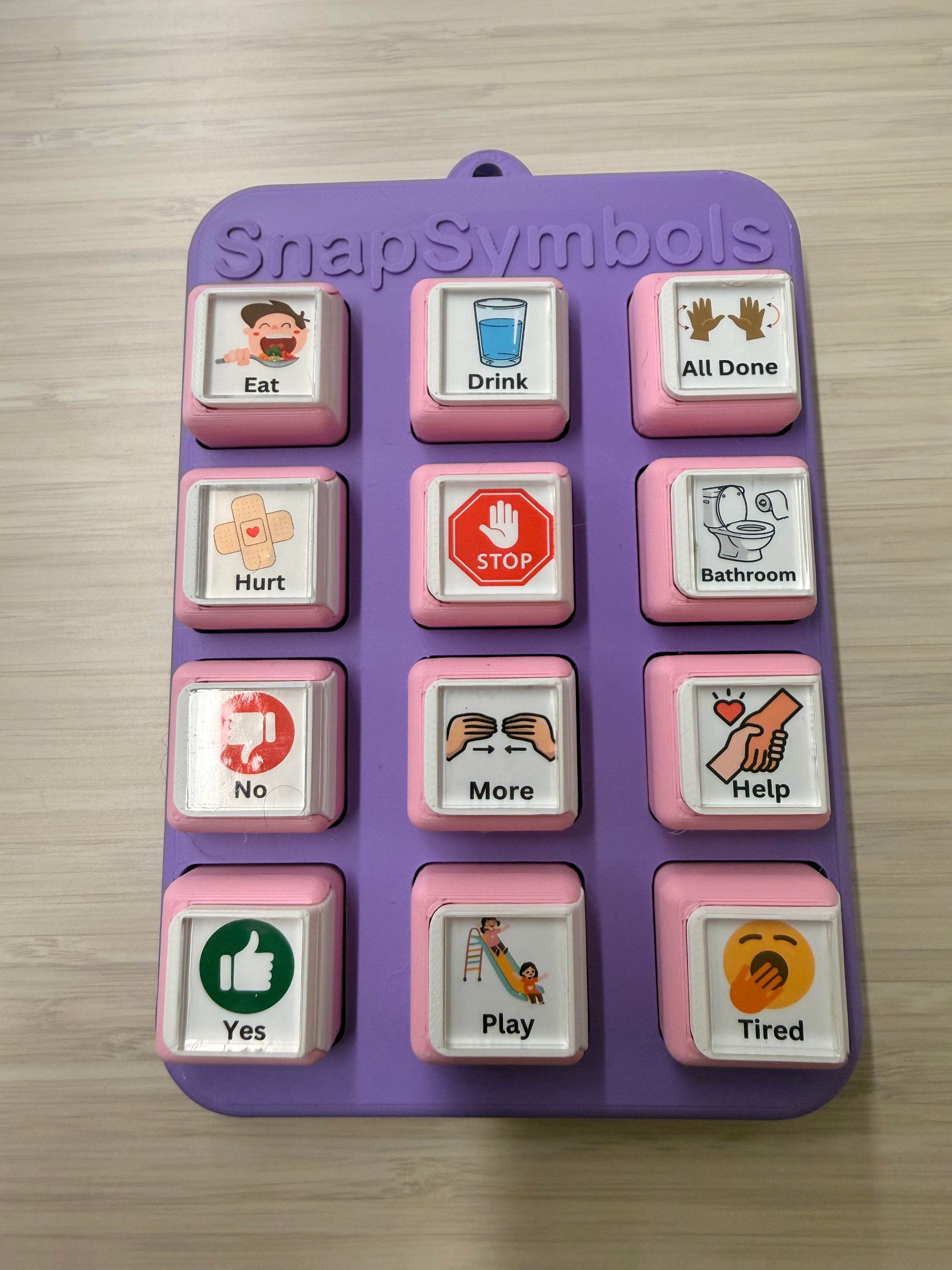 SnapSymbols Connect  Starter Kit - 12 buttons